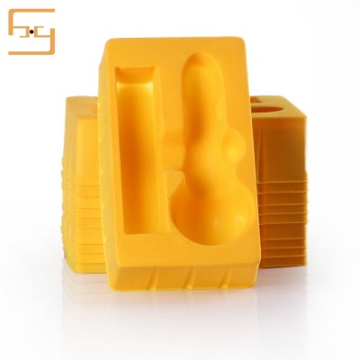 Colorful Custom Cheap Flocking Cosmetic Plastic Blister Packaging Tray